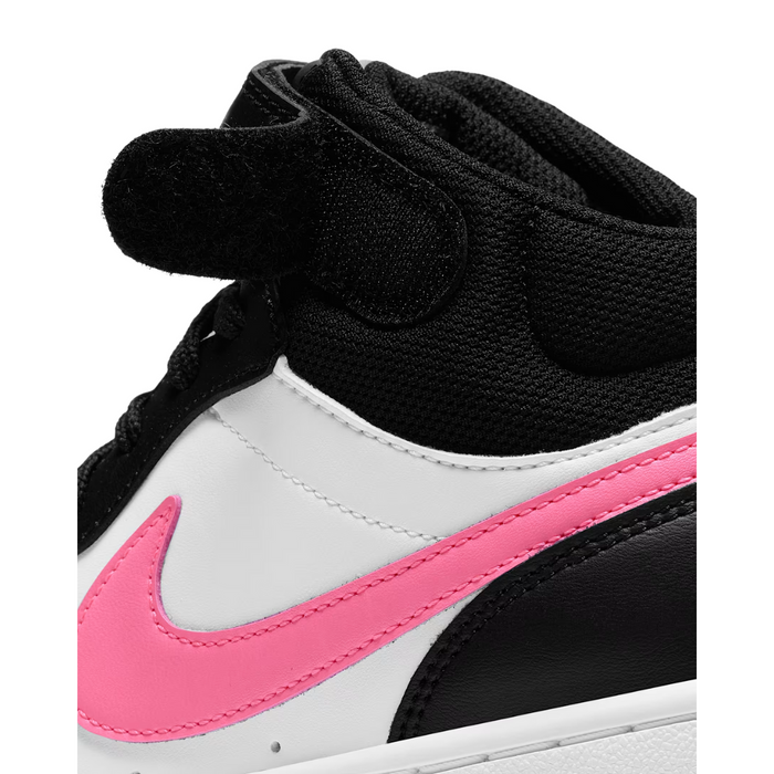 Nike Big Kids' Court Borough Mid 2 Shoes CD7782-005