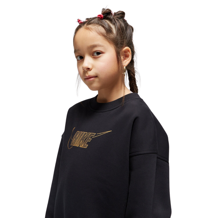 Nike Big Kids’ Sportswear Club Fleece Sweatshirt - FJ6161-010
