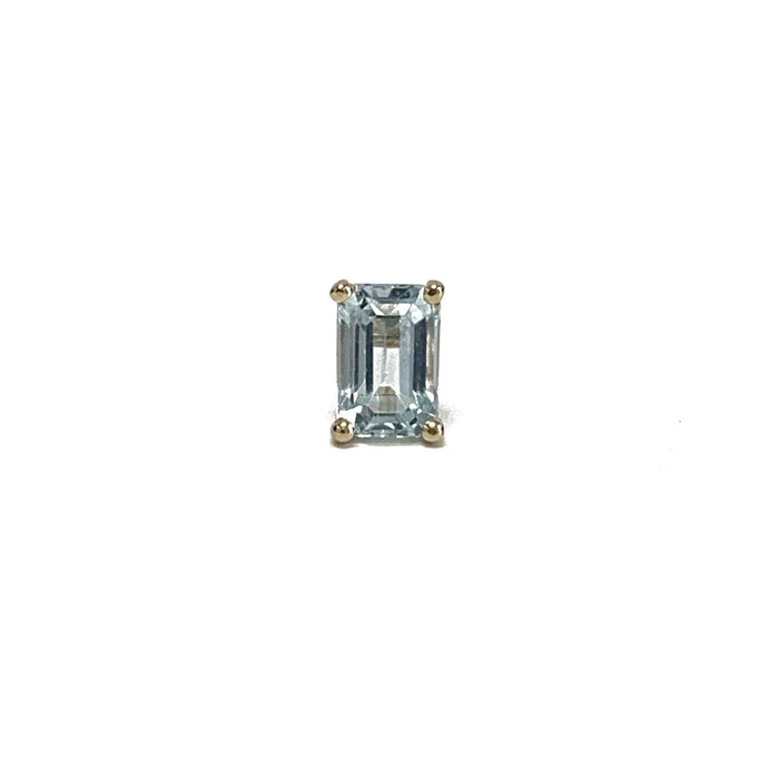 Blue Topaz Stud