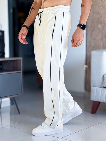 Buso Baggy Premium Blanco perla con venas Negras, Frizado