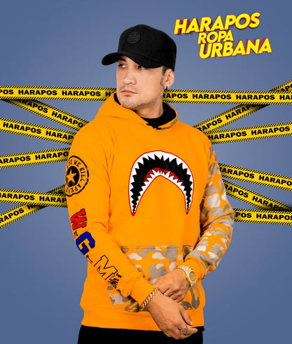 Canguro Bape bocaza amarillo
