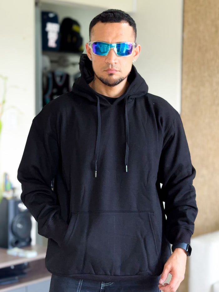 Canguro de invierno Frizado Basico Negro