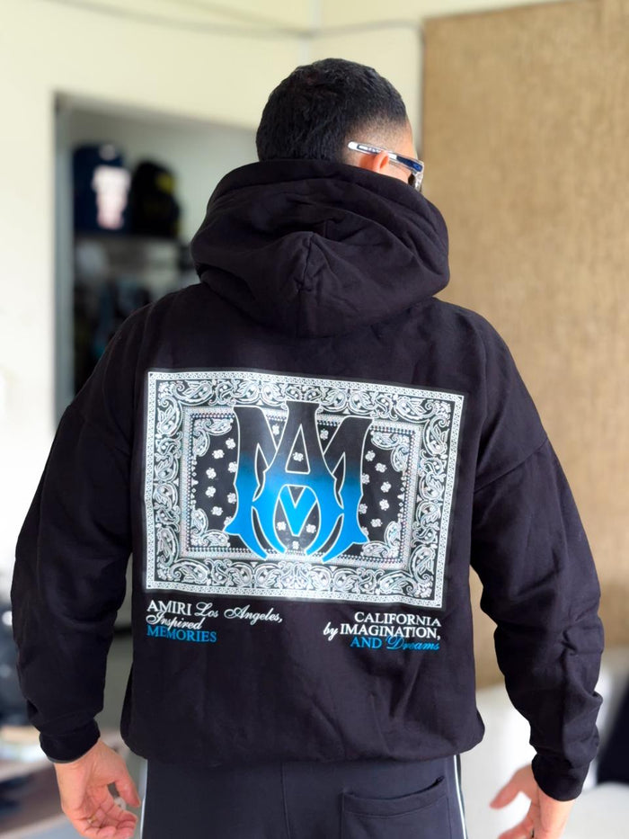 Canguro Oversize Amiri Bandera Bandana