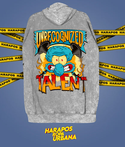 Canguro Vintafe Oversize Calamardo Crazy color Plomo