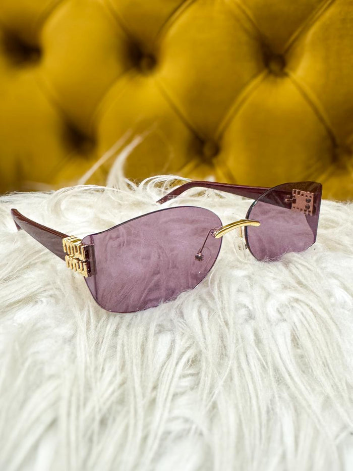Gafas Miu Miu Flotantes Old Money Guindas Translucidas