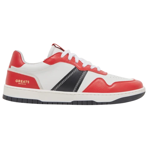 Greats Brooklyn Men's Stuylux Sneakers Red White