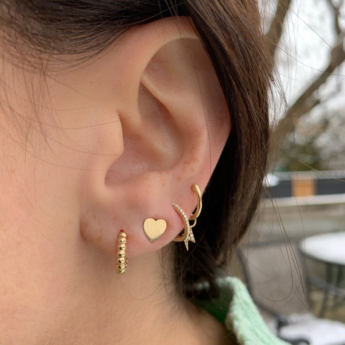 Heart Stud Earrings