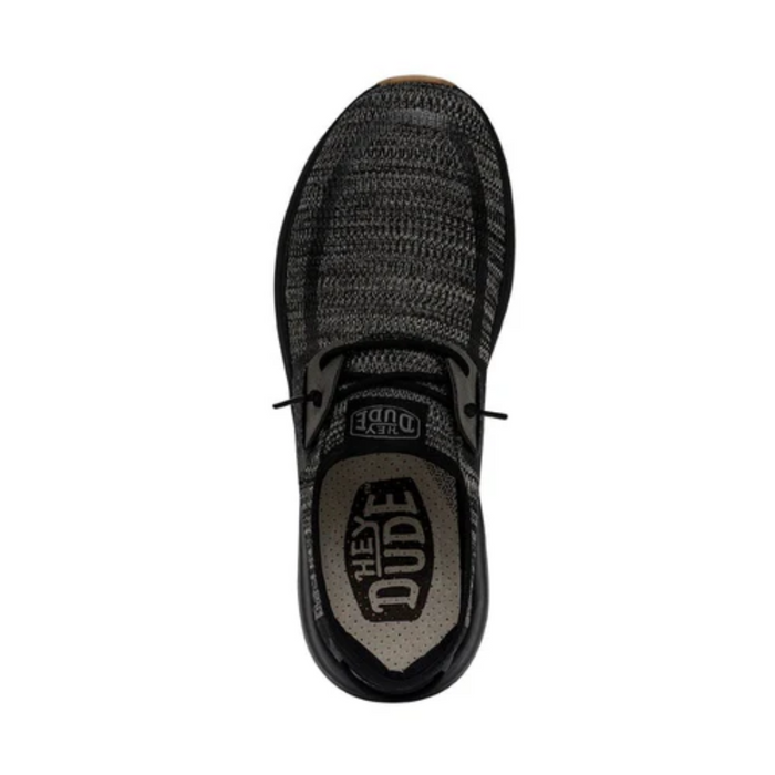 Hey Dude Men's Sirocco Shoes Black Night 40410-0WM