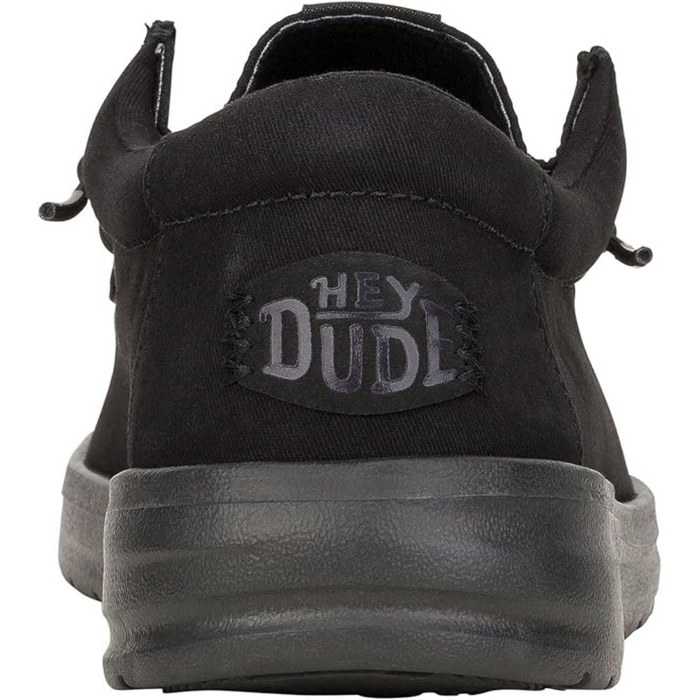 Hey Dude Men’s Wally Work Sneakers –Black 42698-0WC