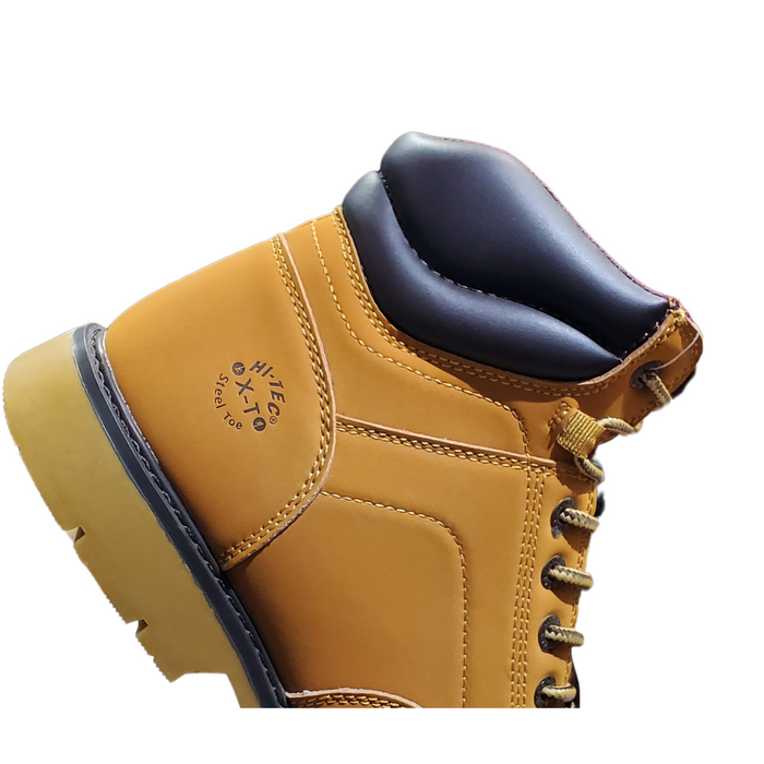Hi- Tec Men's Guage 6 ST Steel Toe Boots Wheat