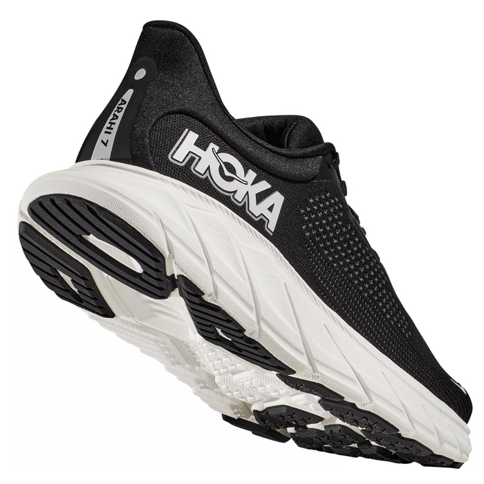 Hoka Women’s Arahi 7 Running Shoes – Black 1147890 BWHT