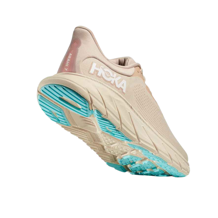 Hoka Women's Arahi 7 Running Shoes Vanilla/Cream 1147851VRM