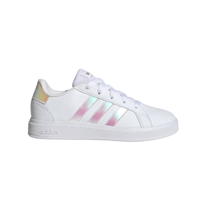 Adidas Kids’ Grand Court 2.0 Shoes – White (GY2326)