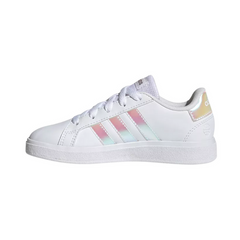 Adidas Kids’ Grand Court 2.0 Shoes – White (GY2326)