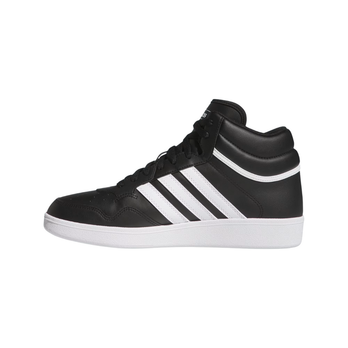 Adidas Kids' Hoops 4.0 Mid Shoes – Black/White JQ9994
