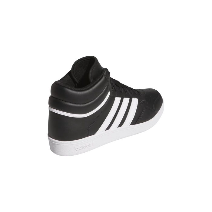 Adidas Kids' Hoops 4.0 Mid Shoes – Black/White JQ9994