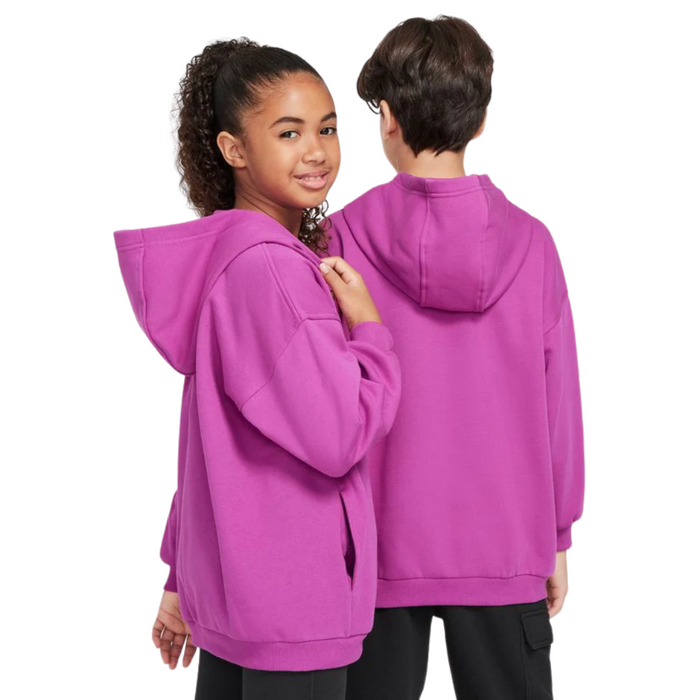 Nike Kids’ Sportswear Club Fleece Oversized Hoodie FZ5579-518