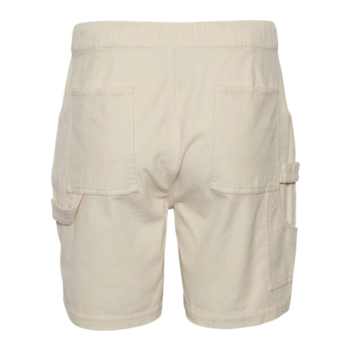 LCKR Men’s Painters Corduroy Shorts – Cream LMWS293CK