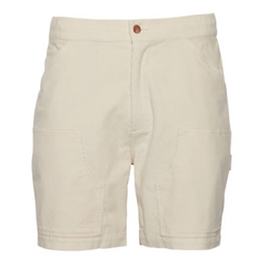 LCKR Men’s Painters Corduroy Shorts – Cream LMWS293CK