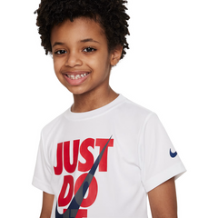 Nike Little Kids Dri-FIT Just Do It 2-Piece Set – Tee & Shorts (86F026-U90)