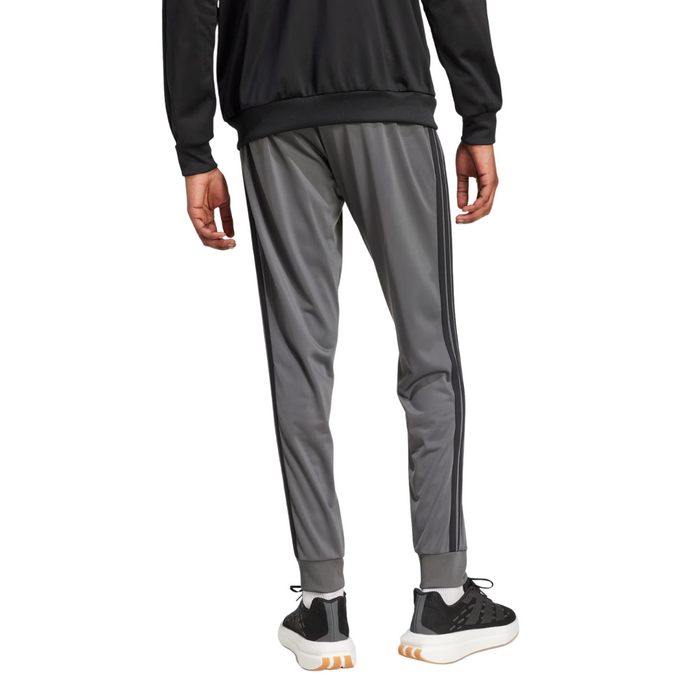 Adidas Men's 3-Stripes Tricot Tapered Track Pants Grey H46109