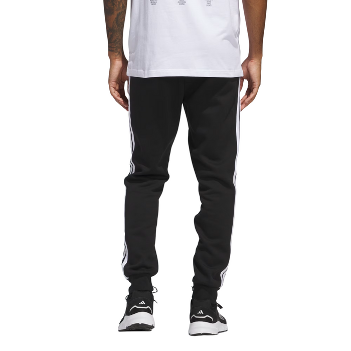 Adidas Men's Essential 3 Stripes Fleece Pants JD1861