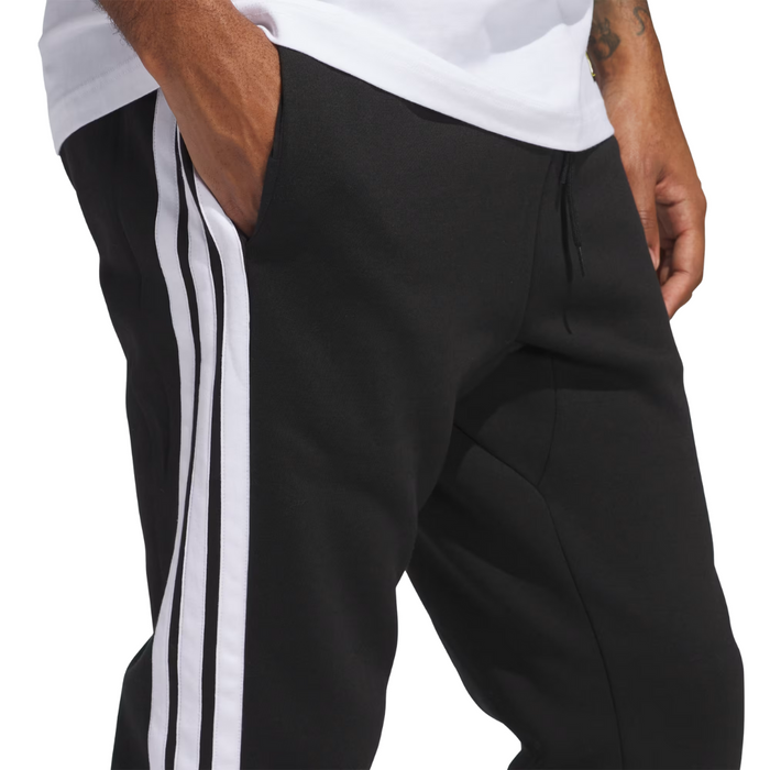 Adidas Men's Essential 3 Stripes Fleece Pants JD1861