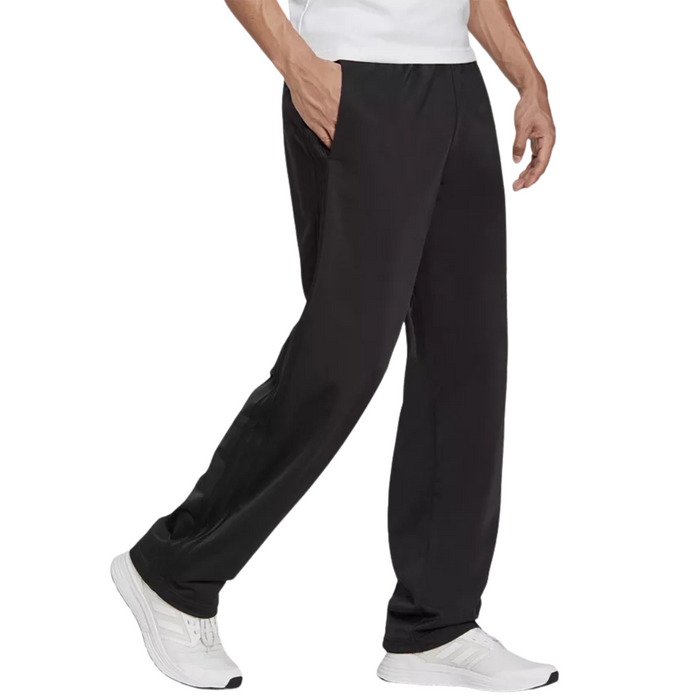 Adidas Men's Essentials Warm-Up Open Hem 3-Stripes Track Pants H48430