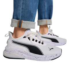 Puma Men's Speckle White Running Shoes 396867-14
