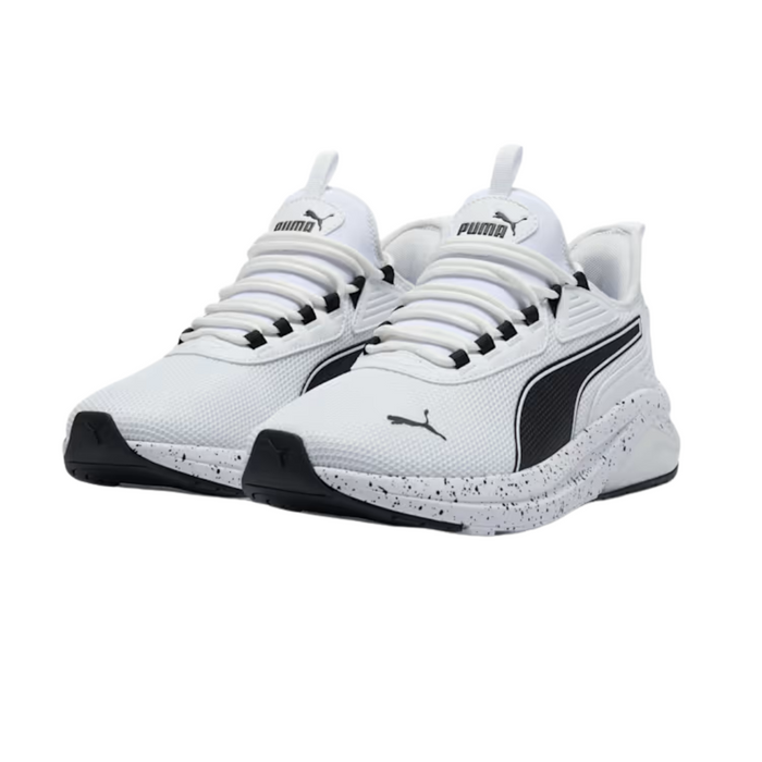 Puma Men's Speckle White Running Shoes 396867-14
