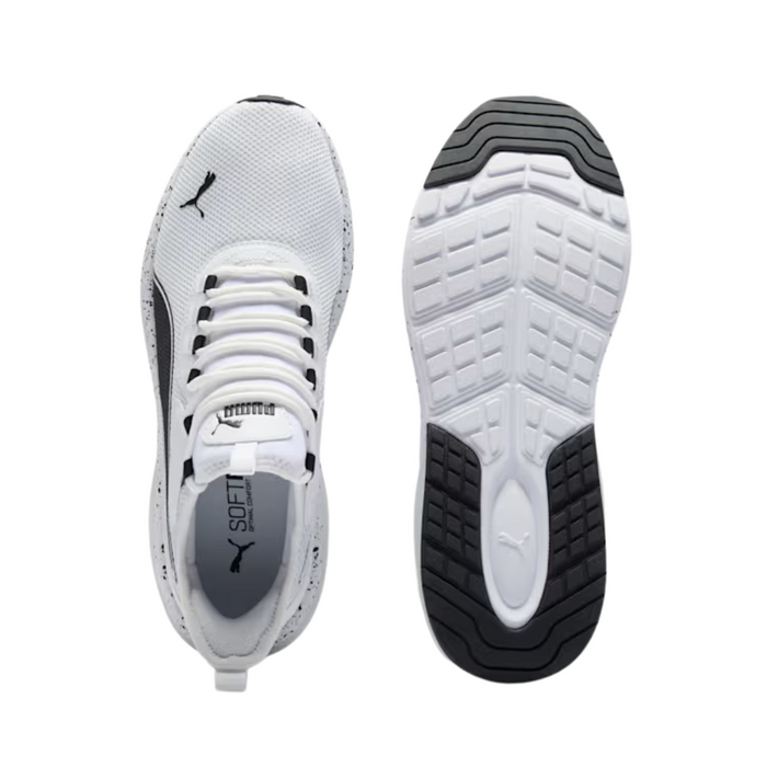 Puma Men's Speckle White Running Shoes 396867-14