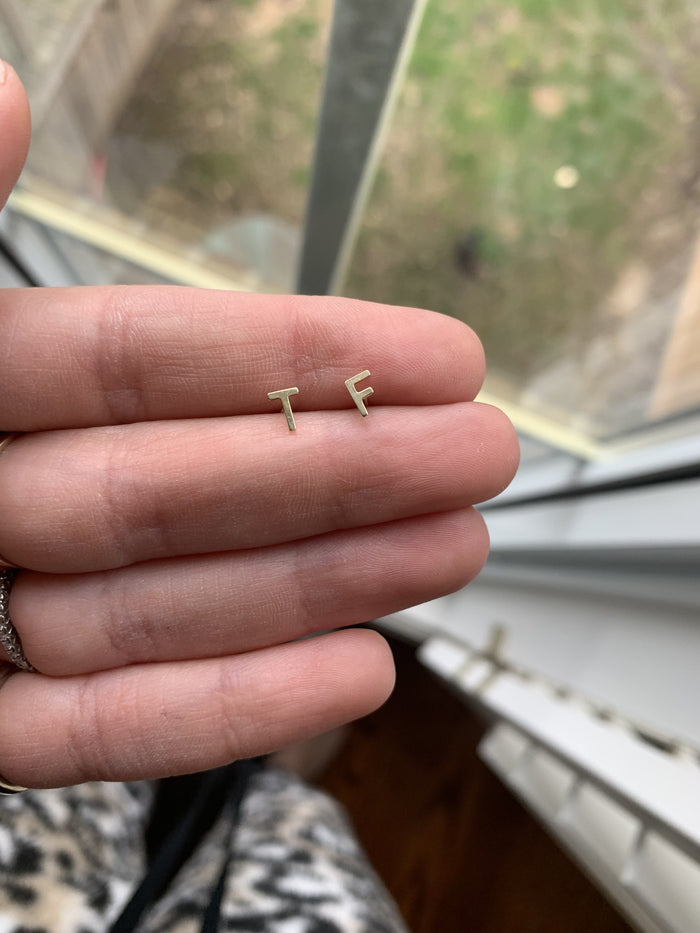 Mini Initial Stud