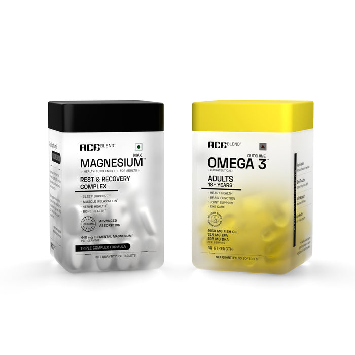 Outshine Omega 3 + Max Magnesium Super Combo