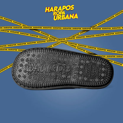 Pantuflas Nike negra