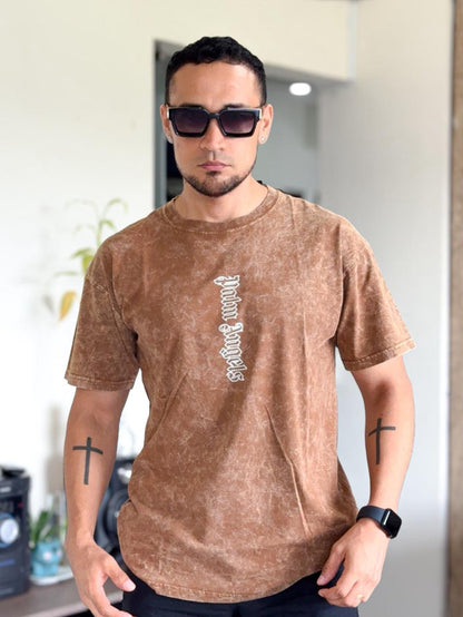 Polera galants palm angels cafe