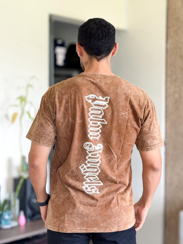 Polera galants palm angels cafe