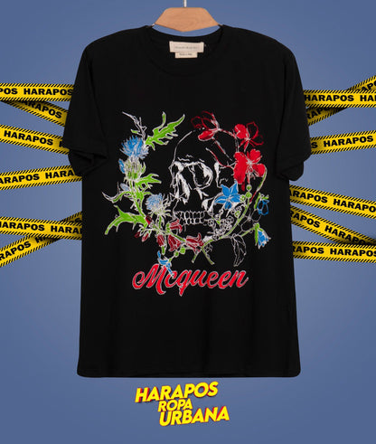 Polera alexander mcqueen negra