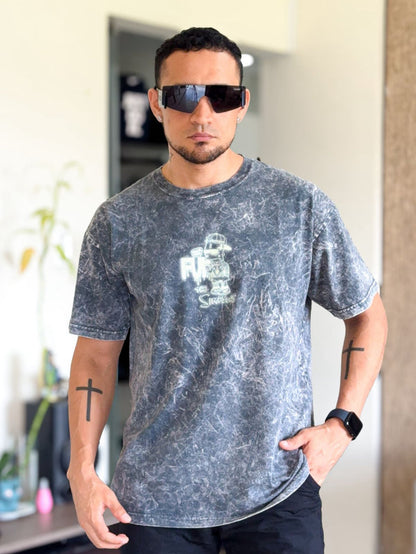 Polera Prelavada Galants Bart Fuck Ploma