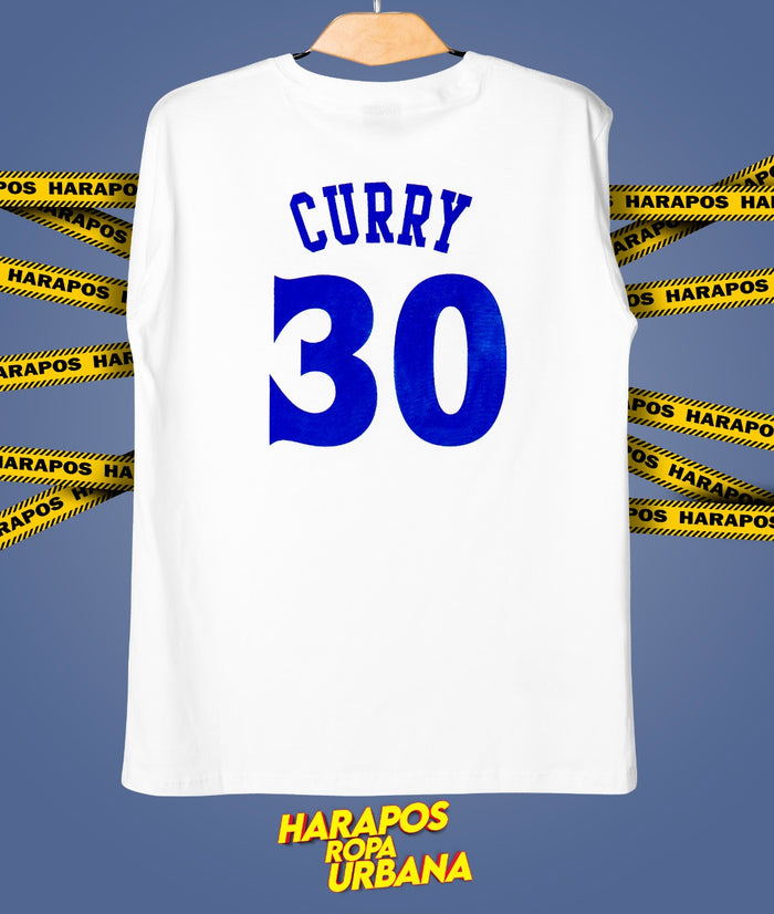Polera warriors blanca
