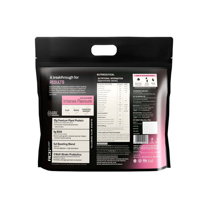 Premium Plant Protein | Intense