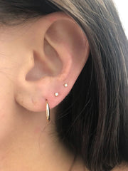 Princess Cut Diamond Stud Earrings