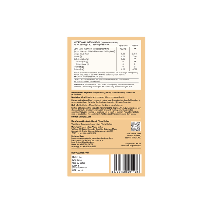 Pure Focus Shroom Concentrate