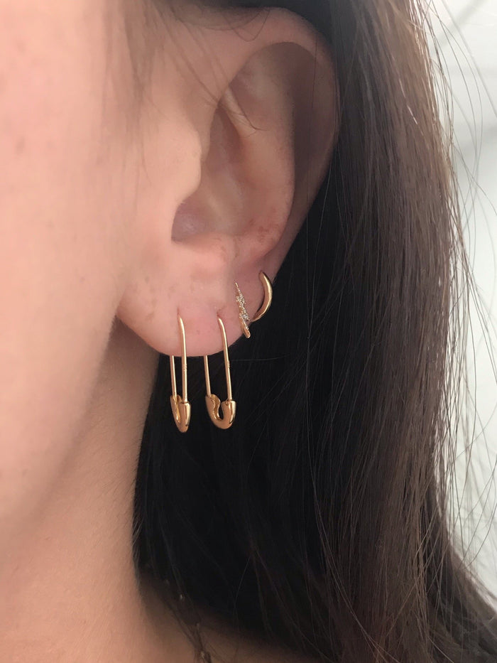 Safety Pin Earring