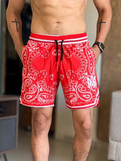 Short Amiri playero naranja