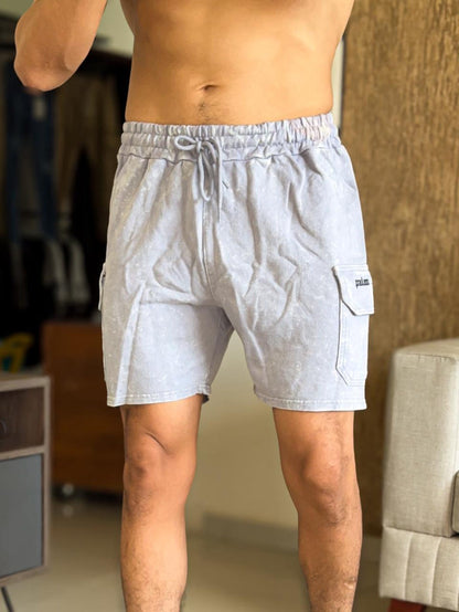 Short Palm Angels plomo prelavado