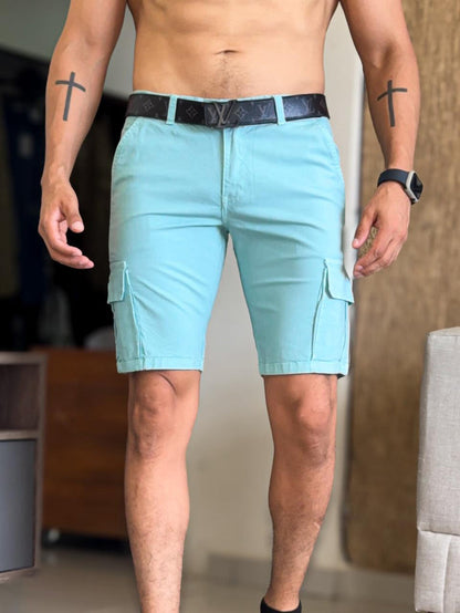 Short Tommy Hilfiger verde agua