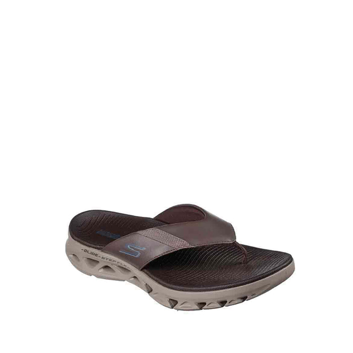 Skechers Go Glide-Step Flex Men's Sandal - Chocolate