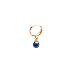 Sodalite Bead Huggie