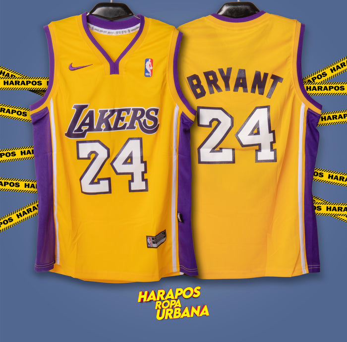 Solera Lakers Hollywood Nights 24 Brayant amarilla PREMIUM Onplay