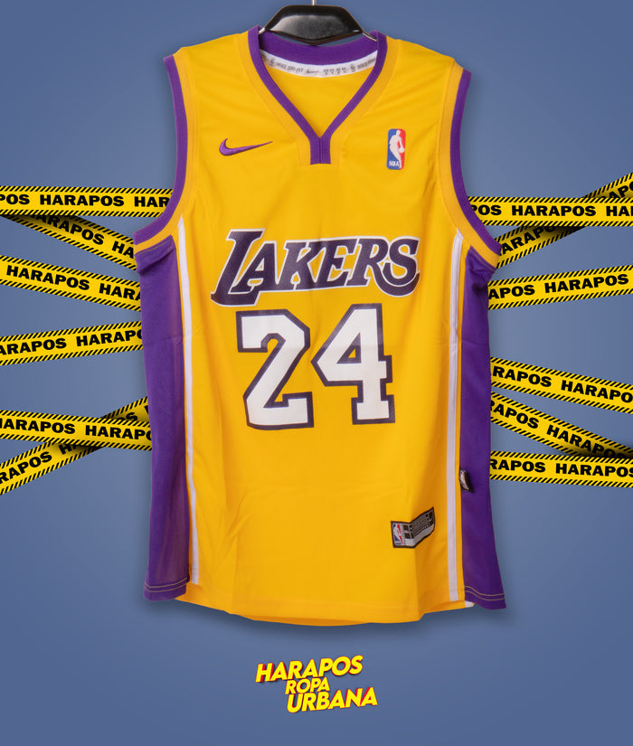 Solera Lakers Hollywood Nights 24 Brayant amarilla PREMIUM Onplay